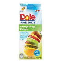 Dole 100% Juice Flavored Blend Of Juices Orange Peach Mango 59 Fl Oz