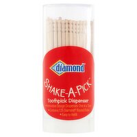 Diamond Shake-A-Pick Toothpick Dispenser, 125 count