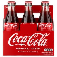 Coca-Cola Soda, 8 fl oz, 6 count, 48 Fluid ounce