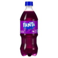 Fanta Grape Flavored Soda, 20 fl oz