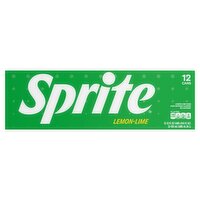 Sprite Lemon-Lime Soda, 12 fl oz, 12 count, 144 Fluid ounce