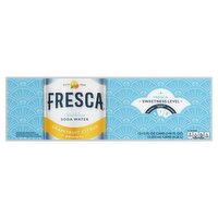 Fresca Grapefruit Citrus Original Sparkling Soda Water, 12 fl oz, 12 count