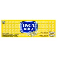  Inca Kola The Golden Kola Carbonated Beverage, 12 fl oz, 12 count