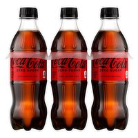 Coca-Cola Zero Sugar Cola, 6 count, 16.9 fl oz, 101.4 Fluid ounce