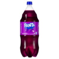 Fanta Grape Flavored Soda, 67.6 fl oz