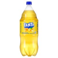 Fanta Pineapple Soda Bottle, 2 Liters