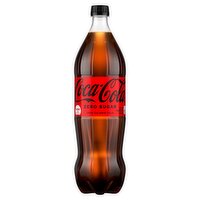 Coca-Cola Zero Sugar Bottle, 1.25 Liters, 42.2 Fluid ounce