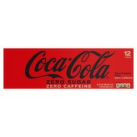 Coca-Cola Zero Calorie Cola, 12 fl oz, 12 count