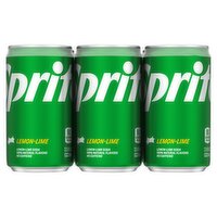 Sprite Lemon-Lime Soda, 6 count, 7.5 fl oz