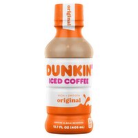 Dunkin' Original Iced Coffee & Milk Beverage, 13.7 fl oz