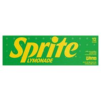 Sprite Lemon-Lime & Lemonade Flavored Soda, 12 fl oz, 12 count, 12 Each