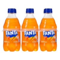 Fanta Orange Soda, 6 count, 12 fl oz