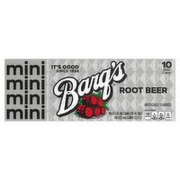Barq's Mini Root Beer, 7.5 fl oz, 10 count