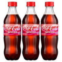 Coca-Cola Raspberry Spiced Coke, 6 count, 16.9 fl oz