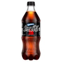 Coca-Cola Oreo Creations Zero Sugar Fizzy Cookie Flavored Cola, 20 fl oz, 20 Fluid ounce