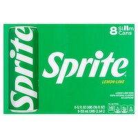 Sprite Lemon-Lime Soda, 12 fl oz, 8 count