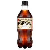 Coca-Cola Zero Sugar Holiday Creamy Vanilla Cola, 20 fl oz