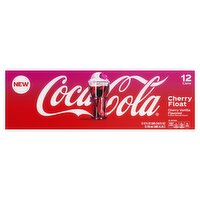 Coca-Cola Cherry Float Soda, 12 fl oz, 12 count