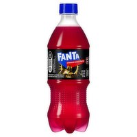 Fanta Crimson Sour Cherry Flavored Soda, 20 fl oz