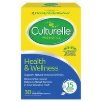 Culturelle Health & Wellness Probiotic Supplement, 30 count