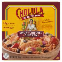 Cholula Smoky Chipotle Chicken Burrito Bowl, 9 oz, 9 Ounce