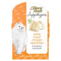 Purina Fancy Feast Appetizers White Meat Chicken Appetizer Gourmet Cat Complement, 1.1 oz