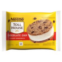 Nestle Toll House Chocolate Chip Cookie Frozen Dairy Dessert Sandwich, 6 fl oz