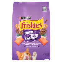 Purina Friskies Surfin' & Turfin' Favorites Cat Food, 22 lb