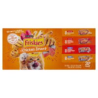 Purina Friskies Chicken Lovers Cat Food, 5.5 oz, 32 Count, 11 Pound