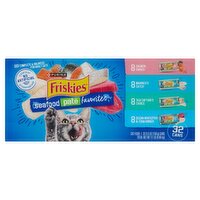 Purina Friskies Seafood Paté Favorites Cat food, 5.5 oz, 32 Count