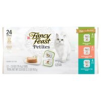 Purina Fancy Feast Petites Paté Collection Gourmet Cat Food, 2.8 oz, 12 count