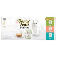 Purina Fancy Feast Petites Paté Collection Gourmet Cat Food, 2.8 oz, 24 count