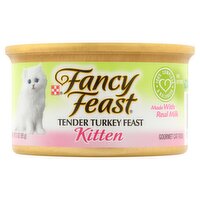 Fancy Feast Tender Turkey Feast Kitten Gourmet Cat Food, 3 oz, 3 Ounce