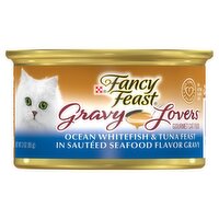 Purina Fancy Feast Gravy Lovers Gourmet Cat Food, 3 oz