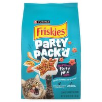 Purina Friskies Pack'd with Party Mix Stars Complete Adult Cat Food, 48 oz