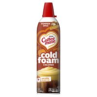 Nestlé Coffee Mate Pumpkin Spice Cold Foam Creamer, 14 oz