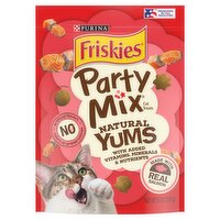 Purina Friskies Party Mix Natural Yums Cat Treats, 6 oz, 6 Ounce