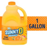 Sunny D Tangy Original Orange Flavored Citrus Punch, 1 gal, 128 Fluid ounce