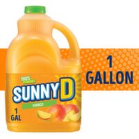 Sunny D Mango Fruit Drink, 1 gal, 128 Fluid ounce