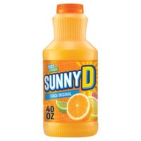 Sunny D Tangy Original Orange Flavored Citrus Punch Juice, 40 oz