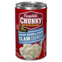 Campbell's Chunky New England Clam Chowder Soup, 18.8 oz, 18.8 Ounce