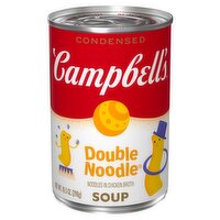 Campbell's Condensed Double Noodle in Chicken Broth Soup, 10.5 oz, 10.5 Ounce