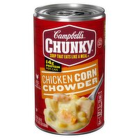 Campbell's Chunky Chicken Corn Chowder Soup, 18.8 oz, 18.8 Ounce