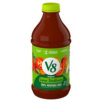 V8 Original Low Sodium 100% Vegetable Juice, 46 fl oz