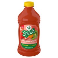 V8 Splash Strawberry Kiwi Juice Beverage, 64 fl oz