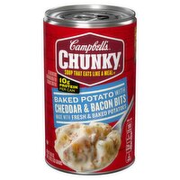 Campbell's Chunky Baked Potato with Cheddar & Bacon Bits Soup, 18.8 oz