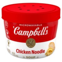 Campbell's Microwavable Chicken Noodle Soup, 15.4 oz, 15.4 Ounce