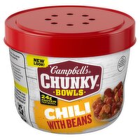 Campbell's Chunky Chili with Beans Bowls, 15.25 oz