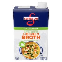 Swanson Natural Goodness Chicken Broth, 48 oz, 48 Ounce