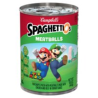 Campbell's SpaghettiOs Super Mario Meatballs Pasta, 15.6 oz